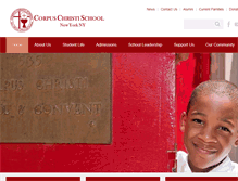 Tablet Screenshot of ccschoolnyc.org